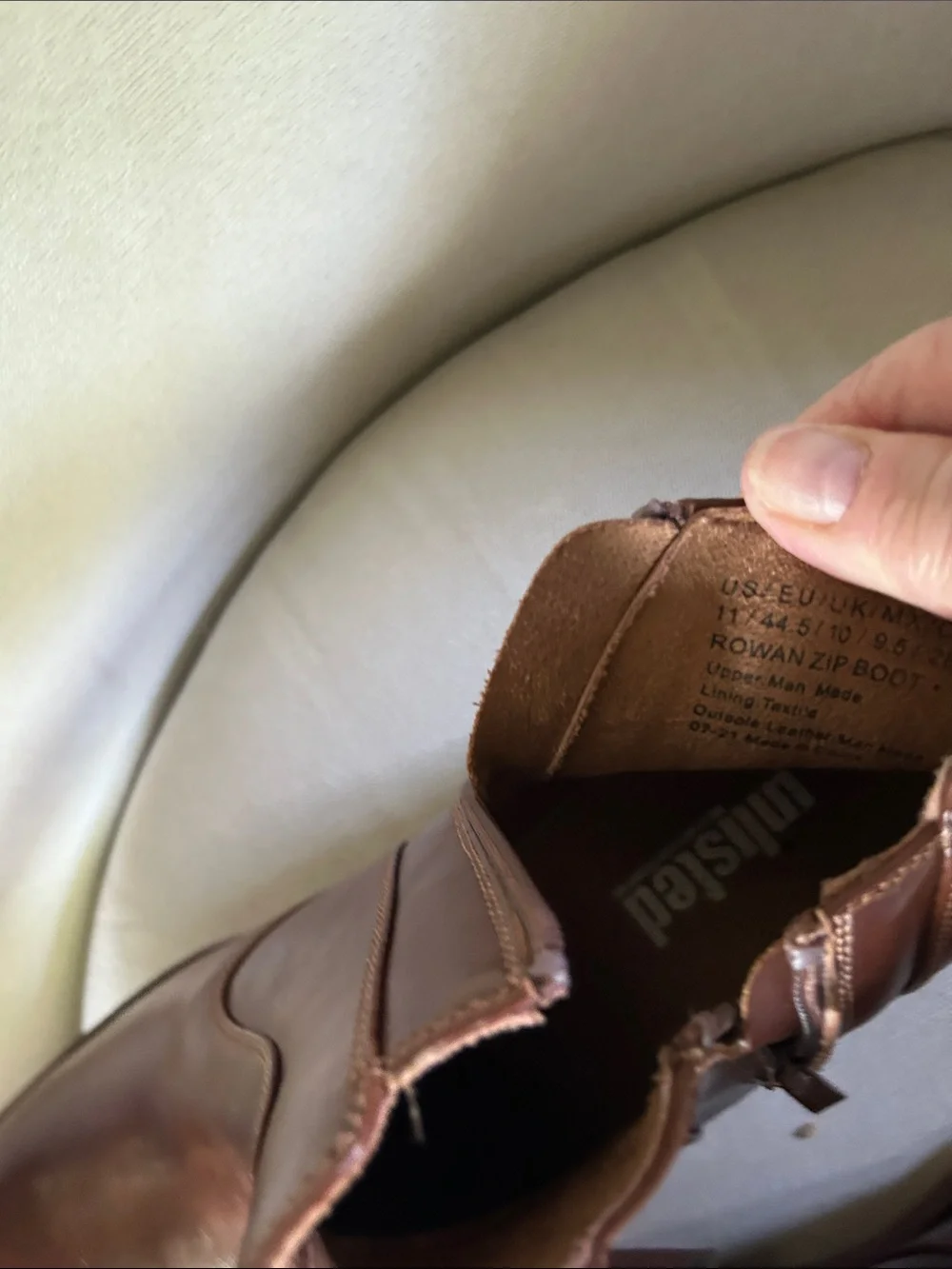 Unlisted Men's Chukka Boots - Rich Brown Leather